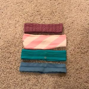 Lululemon headbands and Athleta headband